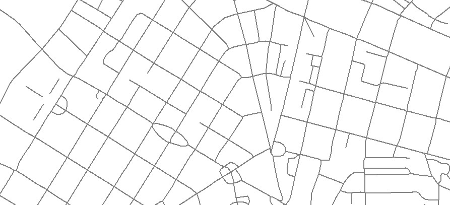Vektordaten am Beispiel der Dresdner Innenstadt; Datenquelle: MairDumont